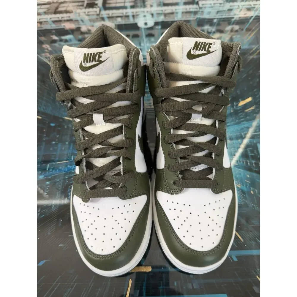 Nike Dunk Cargo Khaki High White Olive‎ Green Youth 6.5Y DB2179-105